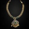 Exquisite Gold-Plated & CZ Necklace Set with Matching Earrings for Women - Image 4